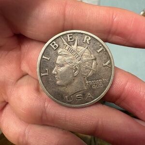 2003 NORFED Liberty Dollar silver round Half ounce